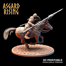 Load image into Gallery viewer, Medieval Cavalry Warband Modular Set - Asgard Rising Miniatures - Wargaming D&amp;D DnD