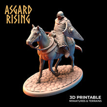 Load image into Gallery viewer, Medieval Cavalry Warband Modular Set - Asgard Rising Miniatures - Wargaming D&amp;D DnD