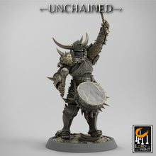 Load image into Gallery viewer, Olaf&#39;s Light Soldier with Drum - Unchained - Lord of the Print - Wargaming D&amp;D DnD