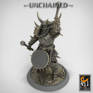 Olaf's Light Soldier with Drum - Unchained - Lord of the Print - Wargaming D&D DnD