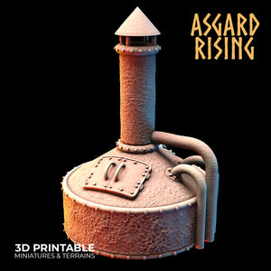 Dwarven Distillery and Brewery - Asgard Rising - Wargaming D&D DnD