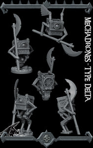 Mechadrones Type Delta - Rocket Pig Wargaming D&D DnD