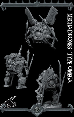 Mechadrones Type Omega - Rocket Pig Wargaming D&D DnD