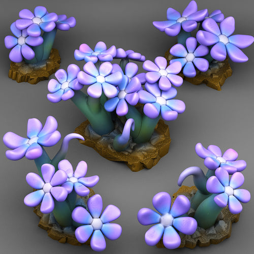Magic Childish Flowers - Fantastic Plants and Rocks Vol. 3 - Print Your Monsters - Wargaming D&D DnD