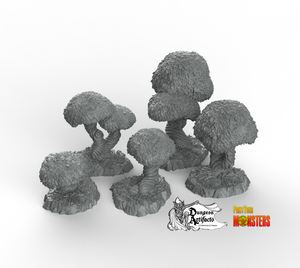 Majestic Enchanted Trees - Fantastic Plants and Rocks Vol. 2 - Print Your Monsters - Wargaming D&D DnD