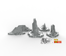 Load image into Gallery viewer, Maleficent Slates - Fantastic Plants and Rocks Vol. 2 - Print Your Monsters - Wargaming D&amp;D DnD