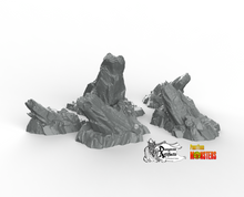 Load image into Gallery viewer, Martian Cliffs - Fantastic Plants and Rocks Vol. 2 - Print Your Monsters - Wargaming D&amp;D DnD