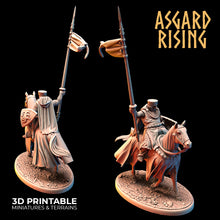 Load image into Gallery viewer, Medieval Heavy Cavalry Warband Set - Asgard Rising Miniatures - Wargaming D&amp;D DnD