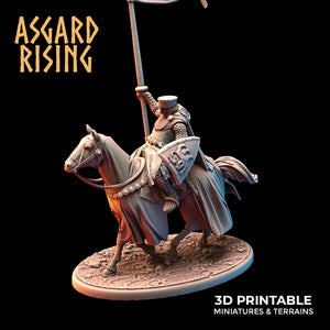 Medieval Heavy Cavalry Warband Set - Asgard Rising Miniatures - Wargaming D&D DnD