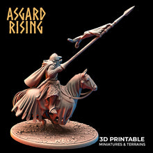 Load image into Gallery viewer, Medieval Heavy Cavalry Warband Set - Asgard Rising Miniatures - Wargaming D&amp;D DnD