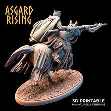 Load image into Gallery viewer, Medieval Heavy Cavalry Warband Set - Asgard Rising Miniatures - Wargaming D&amp;D DnD