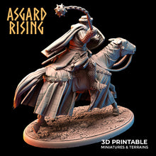 Load image into Gallery viewer, Medieval Heavy Cavalry Warband Set - Asgard Rising Miniatures - Wargaming D&amp;D DnD