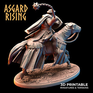 Medieval Heavy Cavalry Warband Set - Asgard Rising Miniatures - Wargaming D&D DnD