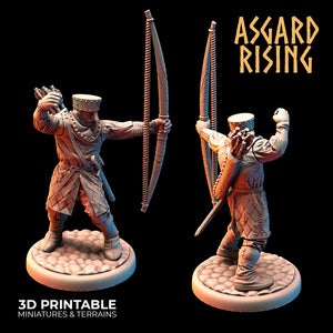 Medieval Bowmen Modular Set - Asgard Rising Miniatures - Wargaming D&D DnD