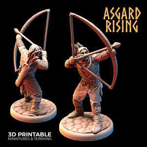 Medieval Bowmen Modular Set - Asgard Rising Miniatures - Wargaming D&D DnD