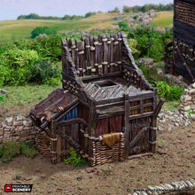 Load image into Gallery viewer, Medium Shanty - King and Country - Printable Scenery Terrain Wargaming D&amp;D DnD 10mm 15mm 20mm 25mm 28mm 32mm 40mm 54mm