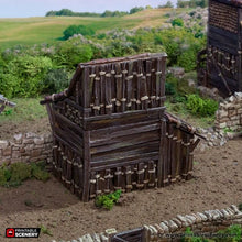 Load image into Gallery viewer, Medium Shanty - King and Country - Printable Scenery Terrain Wargaming D&amp;D DnD 10mm 15mm 20mm 25mm 28mm 32mm 40mm 54mm