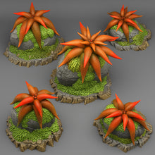 Load image into Gallery viewer, Mysterious Starfish Flowers - Fantastic Plants and Rocks Vol. 3 - Print Your Monsters - Wargaming D&amp;D DnD