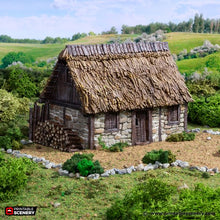 Load image into Gallery viewer, Norman Stone Barn - King and Country - Printable Scenery Terrain Wargaming D&amp;D DnD 10mm 15mm 20mm 25mm 28mm 32mm 40mm 54mm