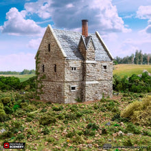 Load image into Gallery viewer, Norman Stone Manor - King and Country - Printable Scenery Terrain Wargaming D&amp;D DnD 10mm 15mm 20mm 25mm 28mm 32mm 40mm 54mm Painted options
