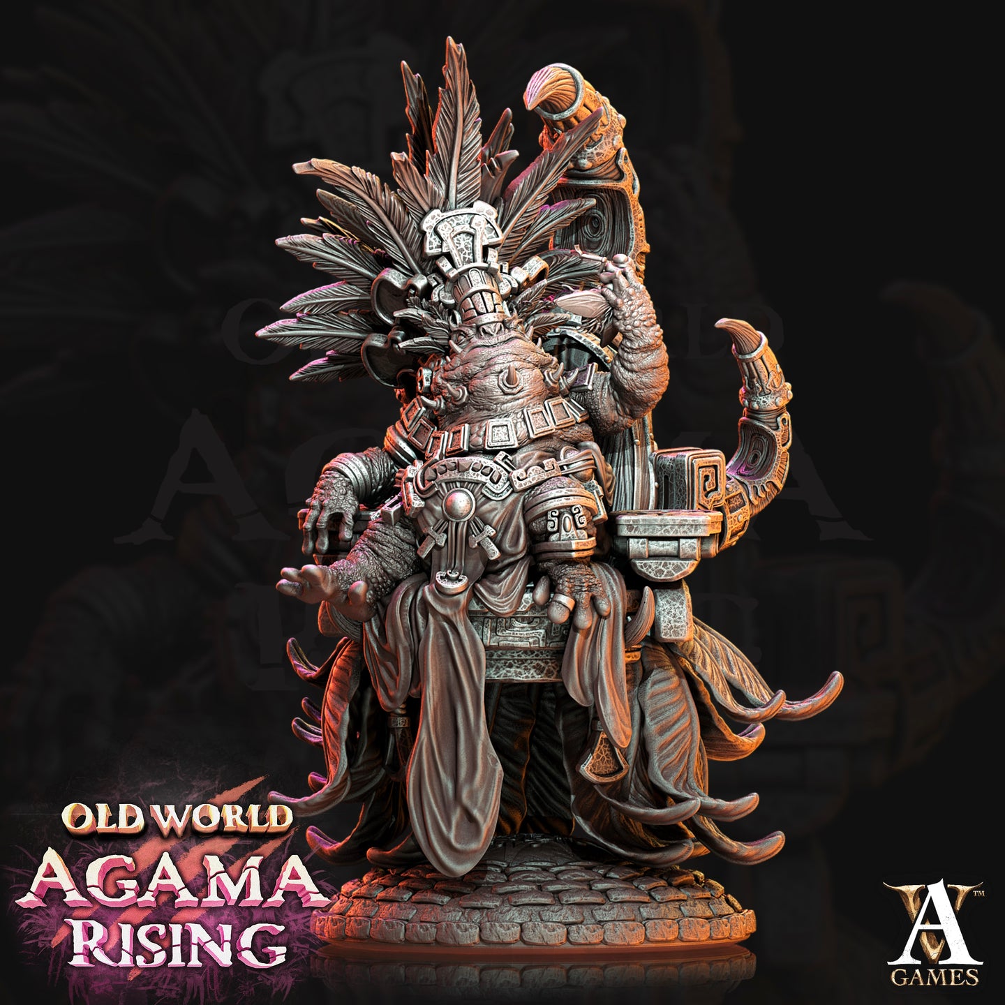 High Priest of Ziskal - Old World: Agama Rising - Archvillain Games - Wargaming D&D DnD