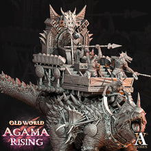 Load image into Gallery viewer, Titanoceratus Warband - Old World: Agama Rising - Archvillain Games - Wargaming D&amp;D DnD