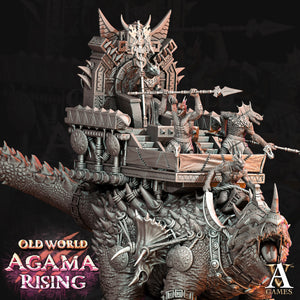 Titanoceratus Warband - Old World: Agama Rising - Archvillain Games - Wargaming D&D DnD