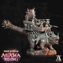 Load image into Gallery viewer, Titanoceratus Warband - Old World: Agama Rising - Archvillain Games - Wargaming D&amp;D DnD