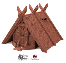 Load image into Gallery viewer, Norse House 1 - Odingard - Dark Realms Terrain Wargaming D&amp;D DnD