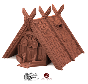 Norse House 1 - Odingard - Dark Realms Terrain Wargaming D&D DnD