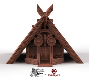 Norse House 1 - Odingard - Dark Realms Terrain Wargaming D&D DnD