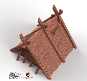 Norse House 1 - Odingard - Dark Realms Terrain Wargaming D&D DnD