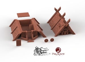 Norse House 1 - Odingard - Dark Realms Terrain Wargaming D&D DnD