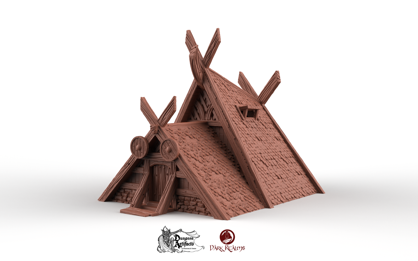Norse House 2 - Odingard - Dark Realms Terrain Wargaming D&D DnD