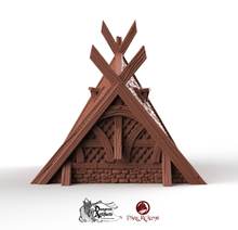 Load image into Gallery viewer, Norse House 2 - Odingard - Dark Realms Terrain Wargaming D&amp;D DnD