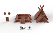Load image into Gallery viewer, Norse House 2 - Odingard - Dark Realms Terrain Wargaming D&amp;D DnD