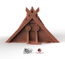 Load image into Gallery viewer, Norse House 4 - Odingard - Dark Realms Terrain Wargaming D&amp;D DnD