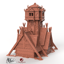 Load image into Gallery viewer, Norse Hall - Odingard - Dark Realms Terrain Wargaming D&amp;D DnD