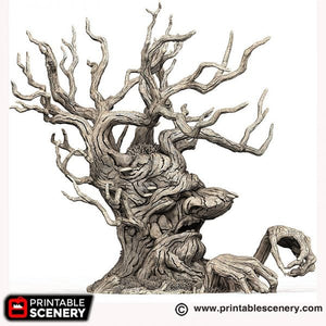 Old Man Warrick - Hagglethorn Hollow - Printable Scenery Wargaming D&D DnD 28mm 32mm 40mm