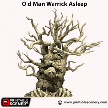 Load image into Gallery viewer, Old Man Warrick - Hagglethorn Hollow - Printable Scenery Wargaming D&amp;D DnD 28mm 32mm 40mm