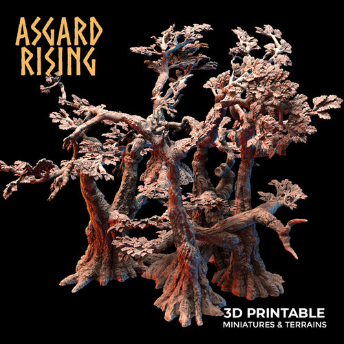 Old Oak Forest - Asgard Rising Miniatures - Wargaming D&D DnD