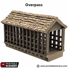 Load image into Gallery viewer, Overpass - King and Country - Printable Scenery Terrain Wargaming D&amp;D DnD 10mm 15mm 20mm 25mm 28mm 32mm 40mm 54mm