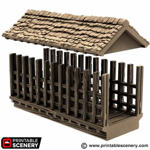 Overpass - King and Country - Printable Scenery Terrain Wargaming D&D DnD 10mm 15mm 20mm 25mm 28mm 32mm 40mm 54mm