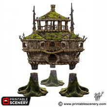 Load image into Gallery viewer, Palace of the Druids - Rise of the Halflings - Printable Scenery Terrain Wargaming D&amp;D DnD