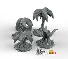 Load image into Gallery viewer, Pirates Palm Trees - Fantastic Plants and Rocks Vol. 2 - Print Your Monsters - Wargaming D&amp;D DnD