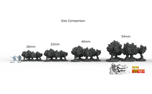 Pixel Trees - Fantastic Plants and Rocks Vol. 2 - Print Your Monsters - Wargaming D&D DnD