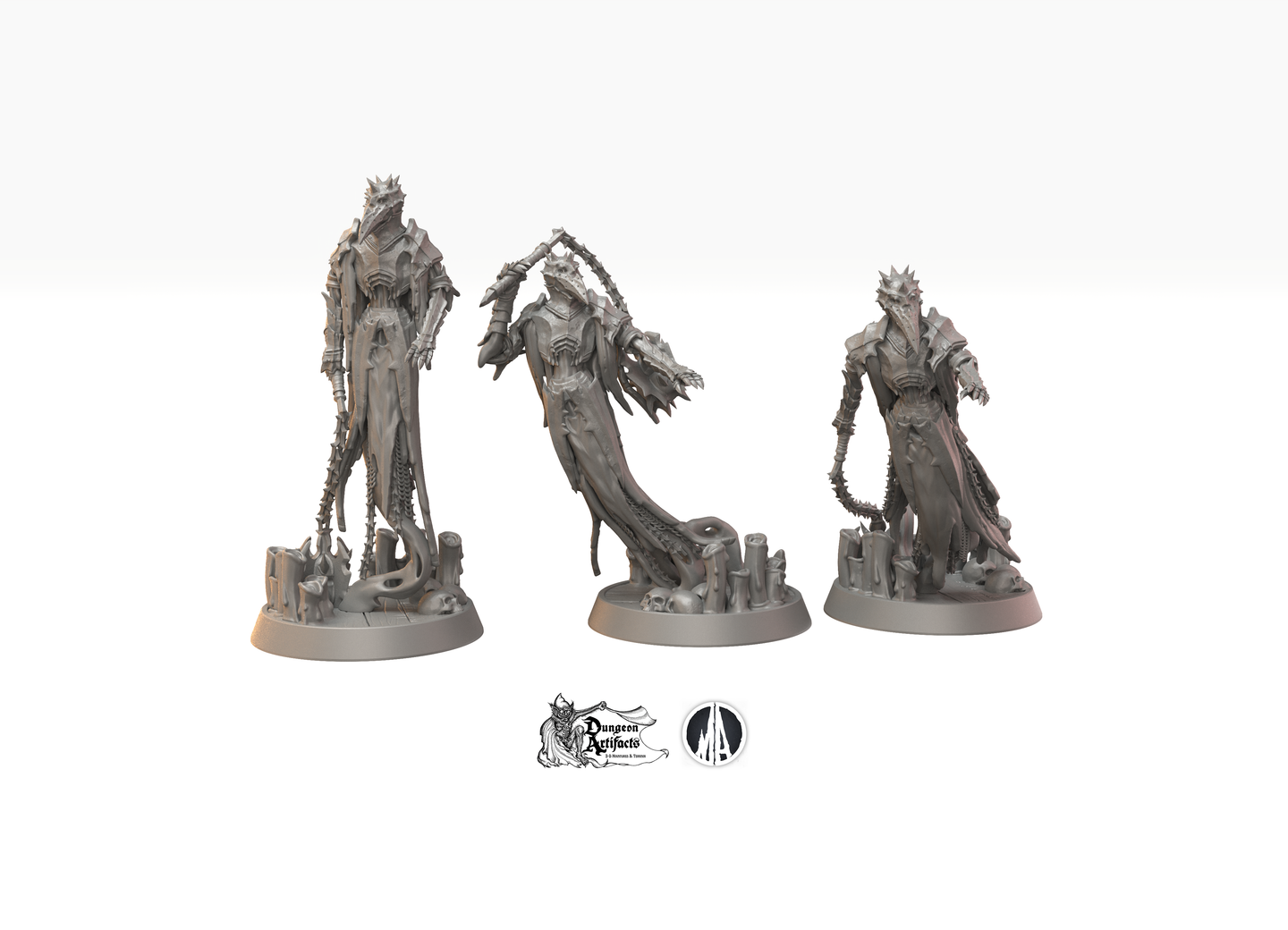 Plagued Wraiths - Lost Souls I - Monolith Arts Wargaming D&D DnD