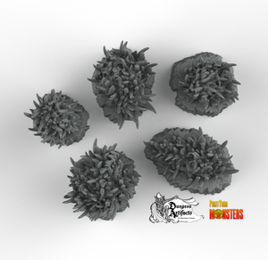 Prickly Tall Grass - Fantastic Plants and Rocks Vol. 2 - Print Your Monsters - Wargaming D&D DnD