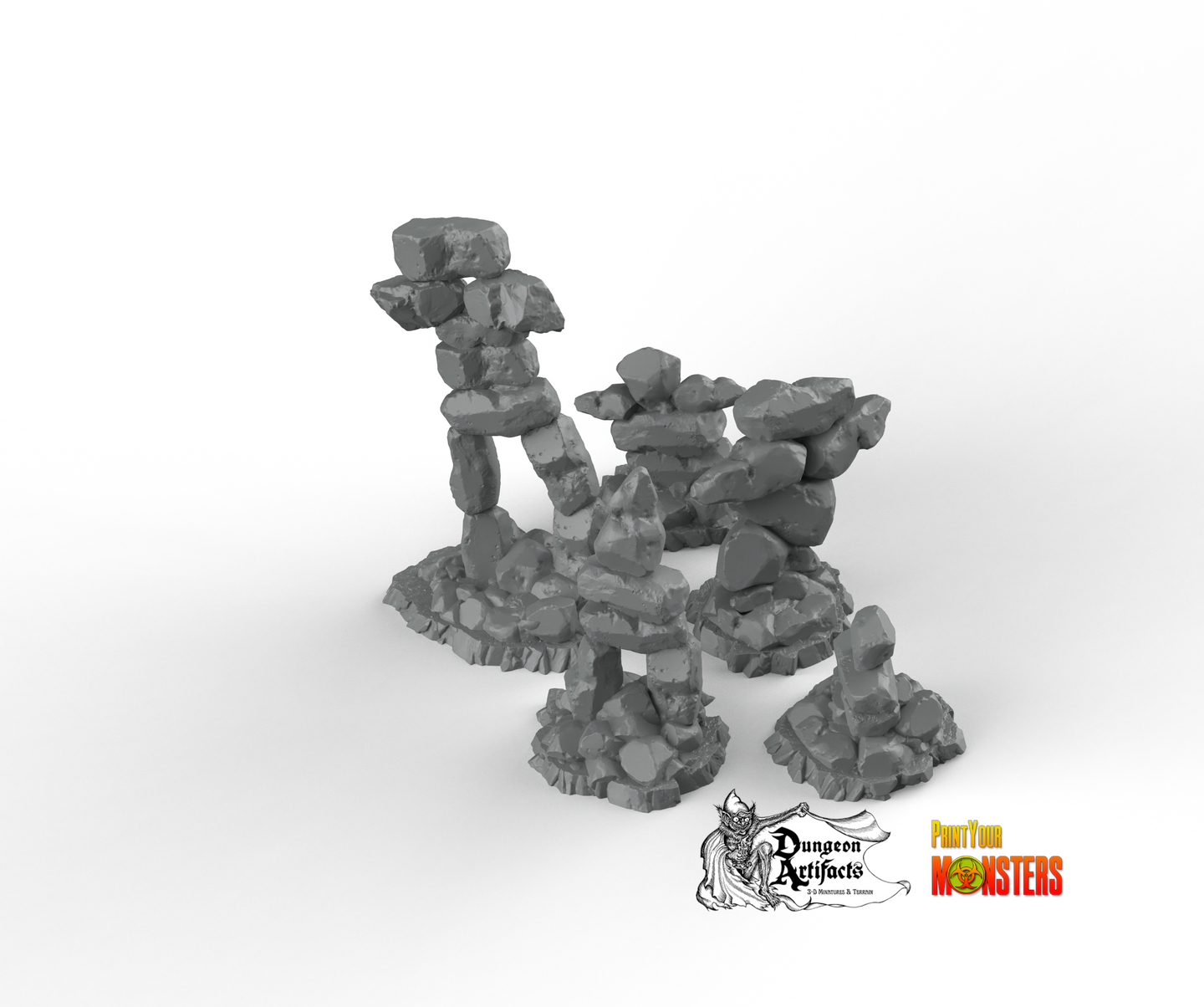 Primal Inuk Shuk - Fantastic Plants and Rocks Vol. 2 - Print Your Monsters - Wargaming D&D DnD