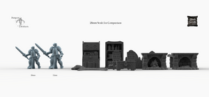 RPG Household Furniture Set - 28mm 32mm City of Tarok Wargaming Terrain Scatter D&D DnD